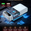 主图07 Choetech B860 PowerLeap 10000mAh — ვერცხლისფერი