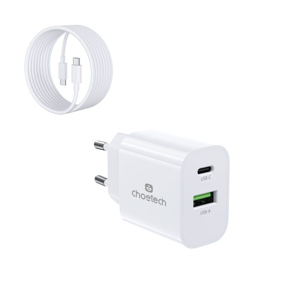Choetech PD9009 PowiX PD30W wall Charger White